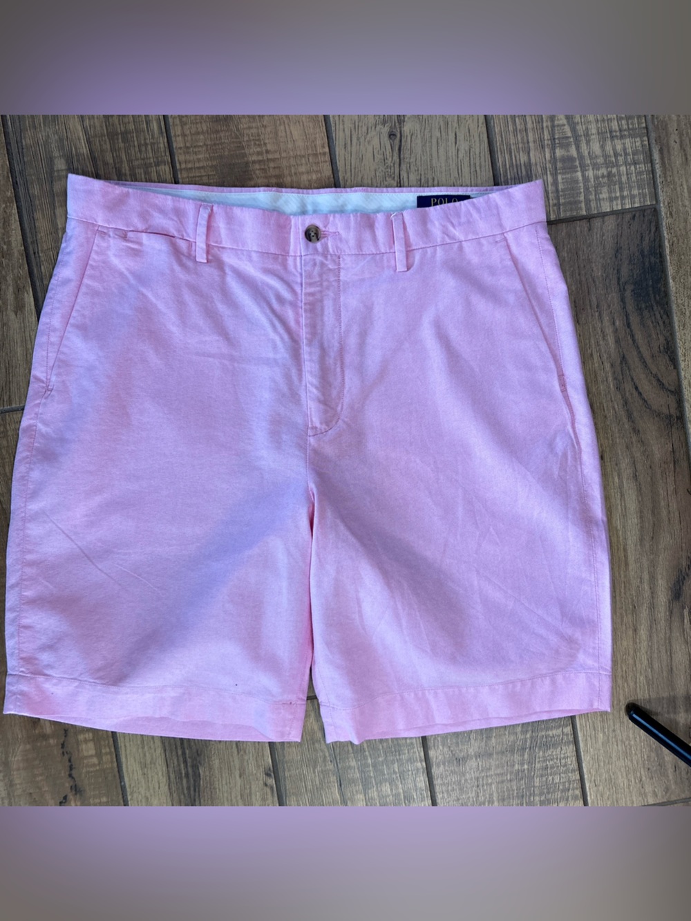 Ralph Lauren Light Pink Bermuda Shorts Men’s 34.